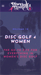 Mobile Screenshot of discgolf4women.com